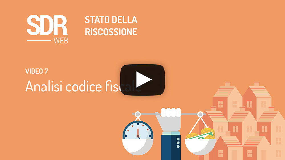 SDR Web - Analisi codice fiscale